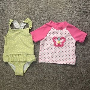 🥰 2/$20 Carter’s Green Swim Suit